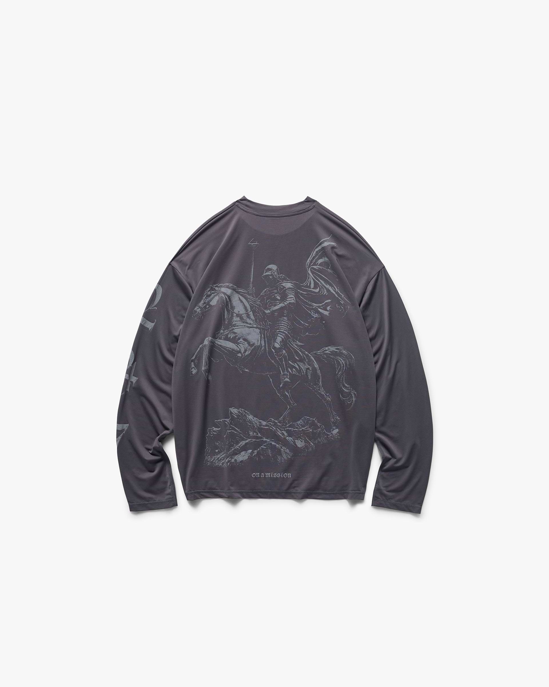 247 Noble Long Sleeve T-Shirt - Graphene