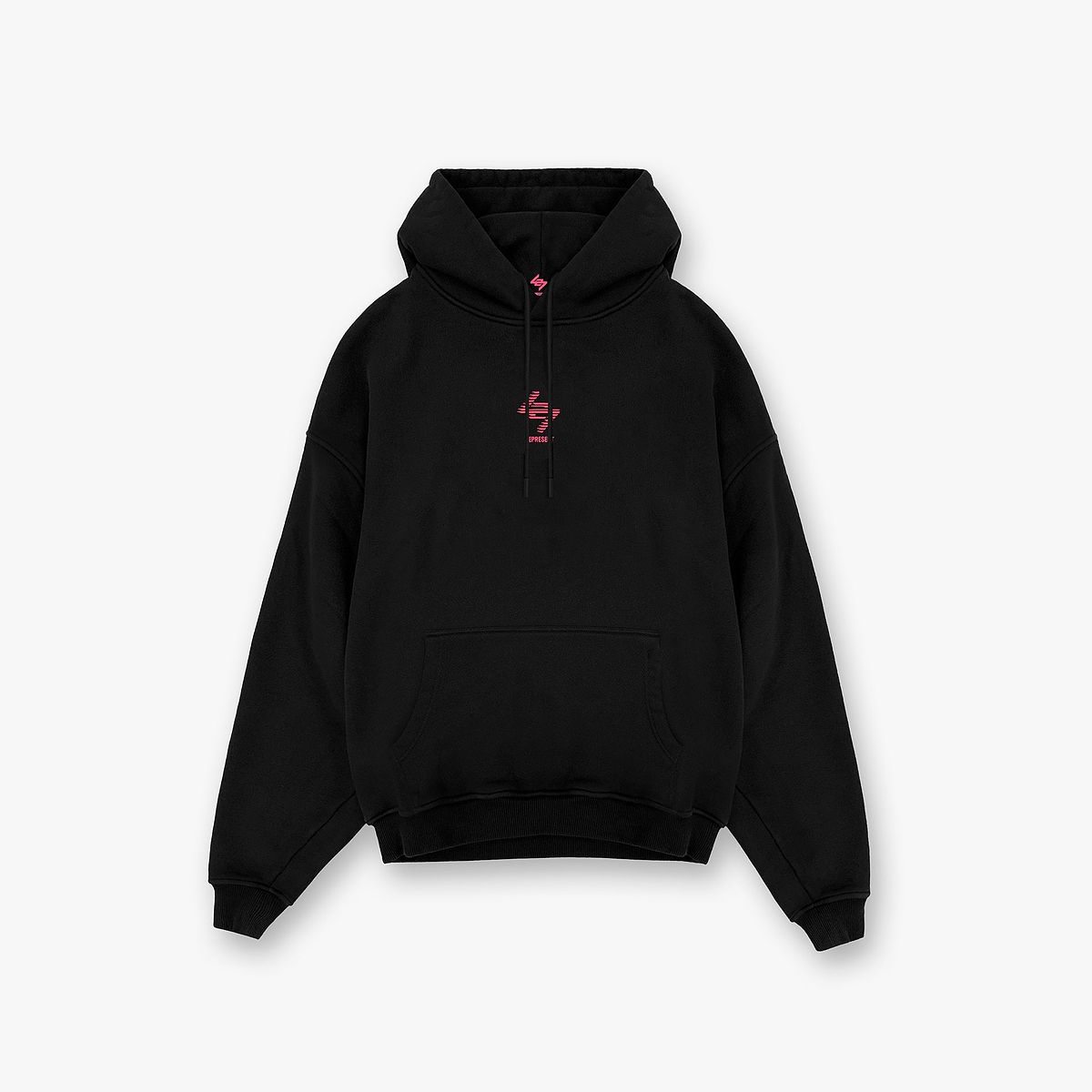 247 New York Hoodie - Black Pink