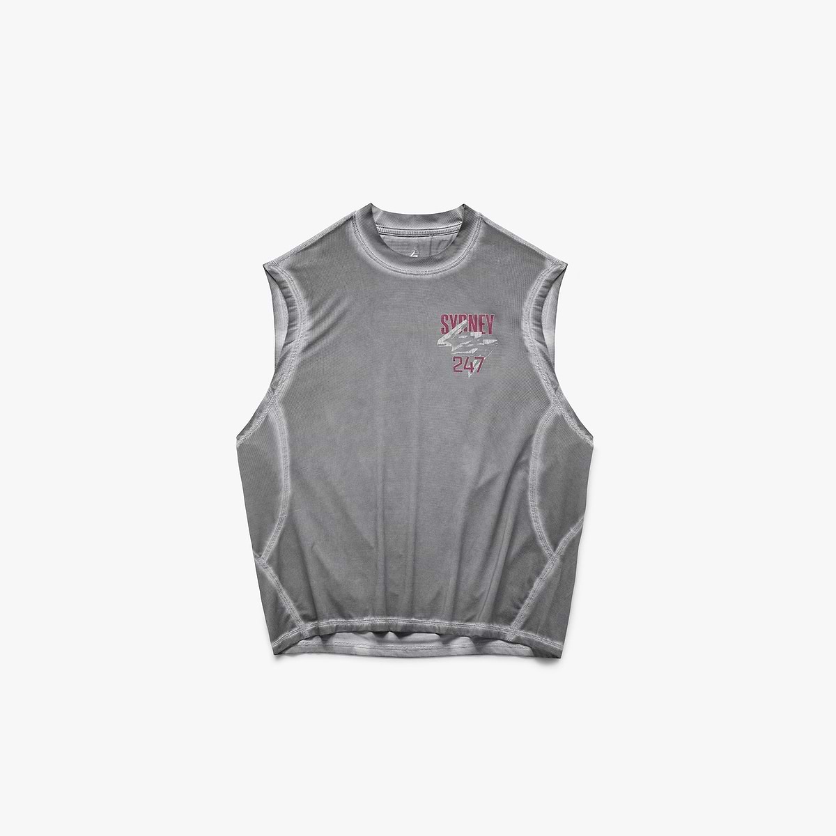 247 Sydney Tank - Washed Grey