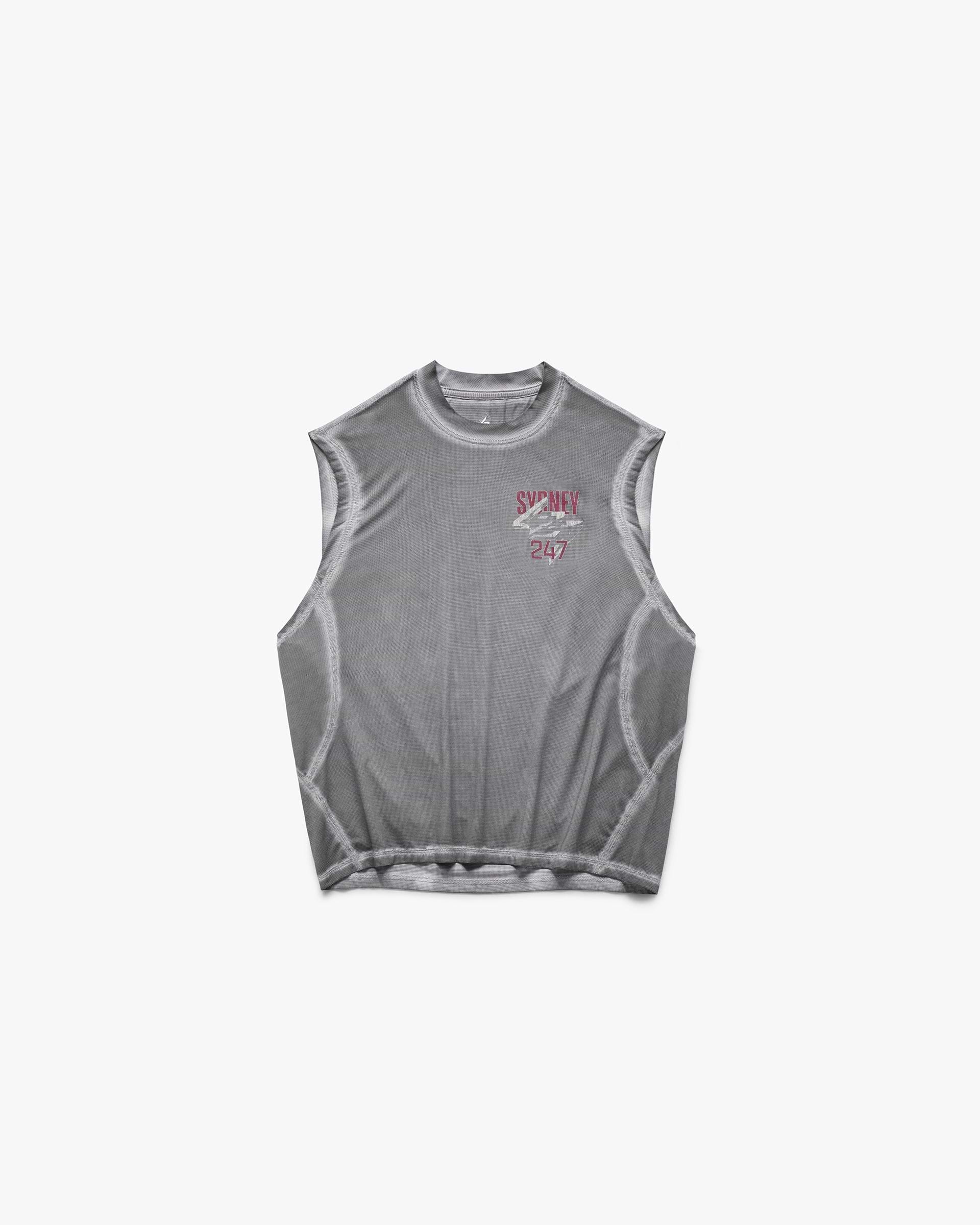 247 Sydney Tank - Washed Grey