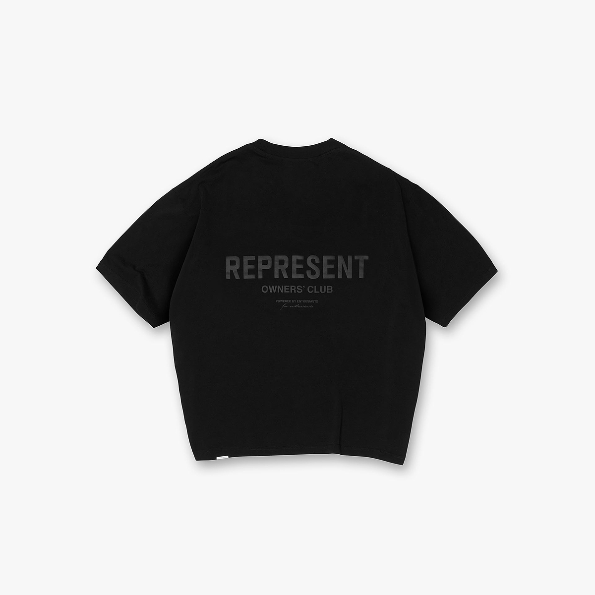 Represent Owners Club T-Shirt - Black Matte