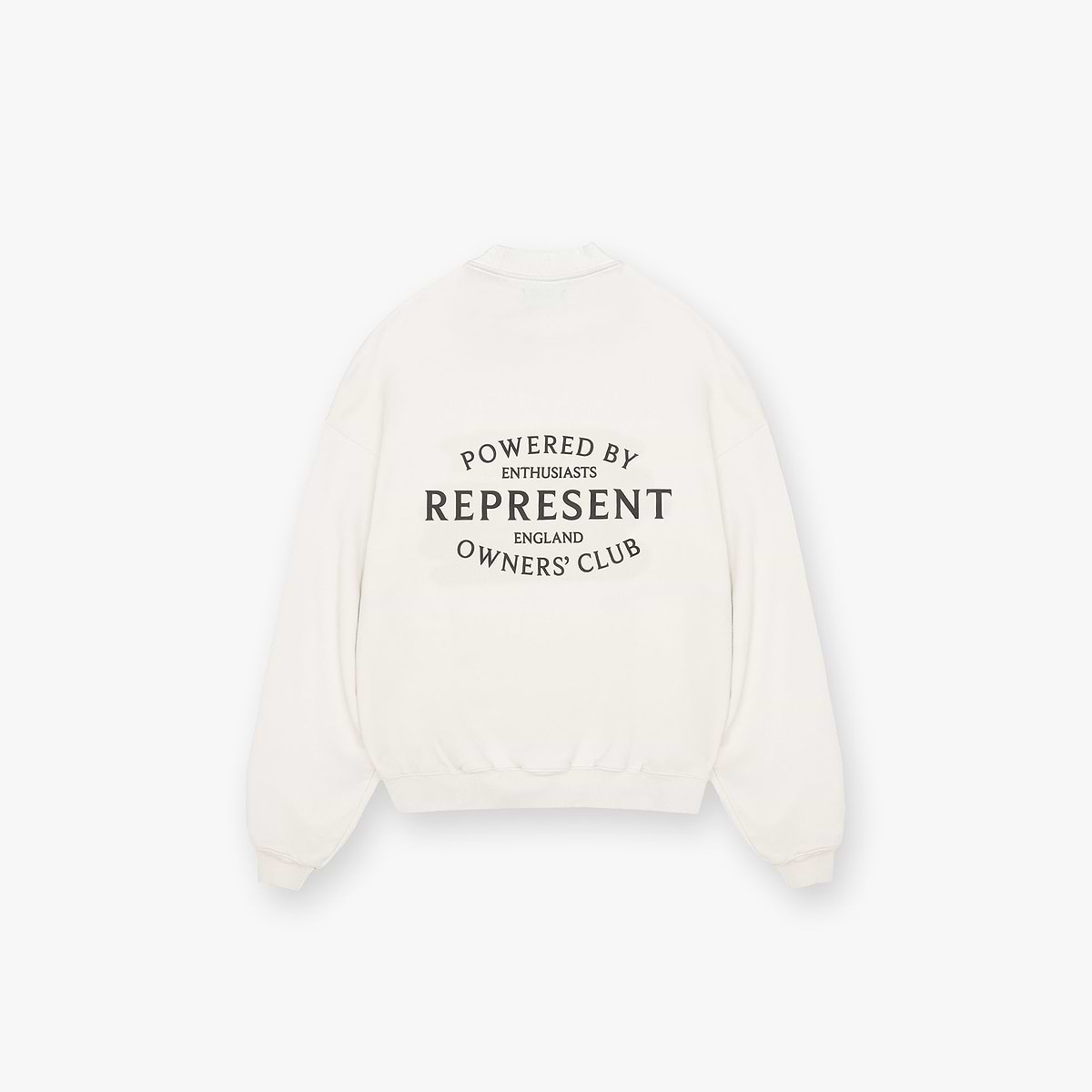 Represent Owners Club Stamp Sweater - Flat White