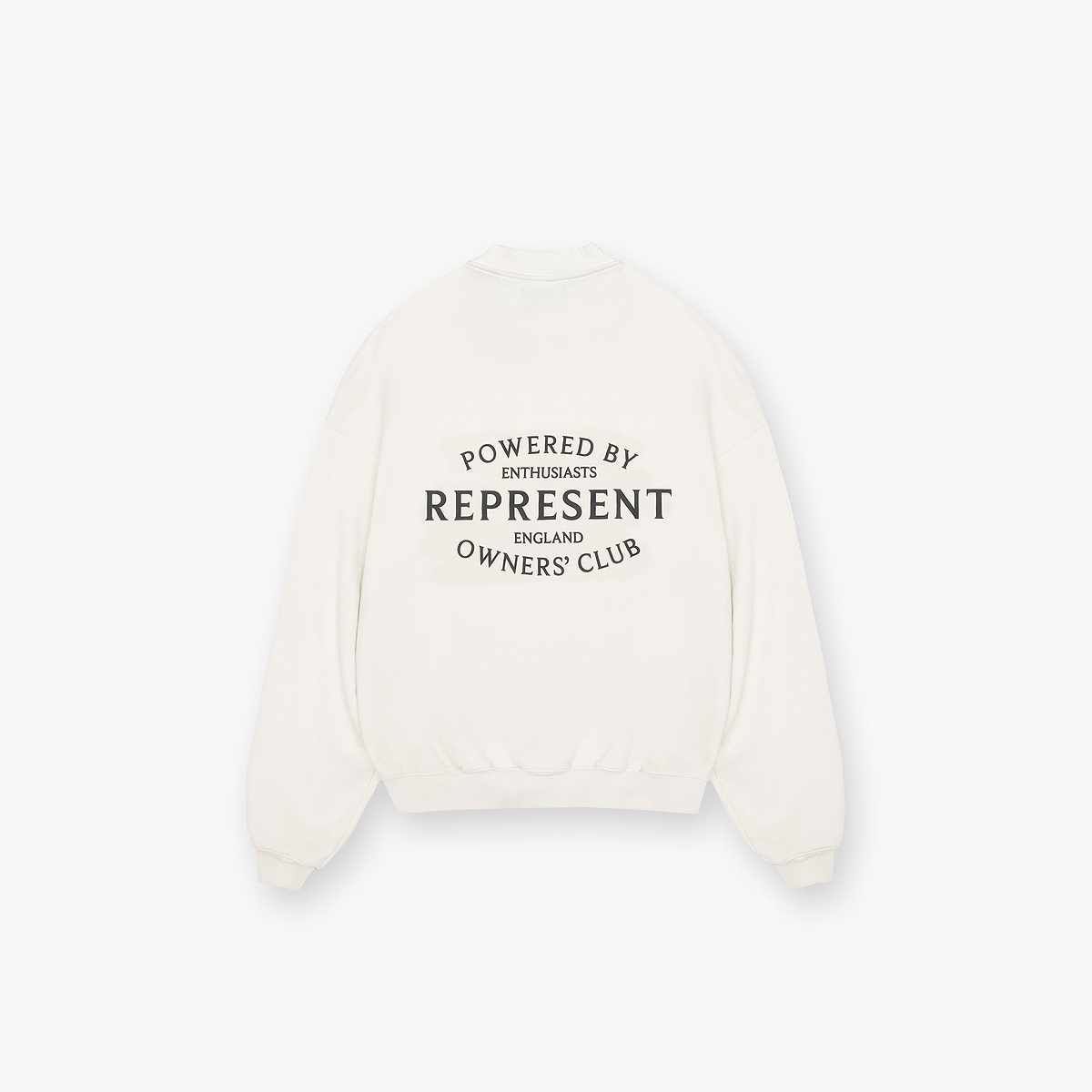 Represent Owners Club Stamp Sweater - Flat White
