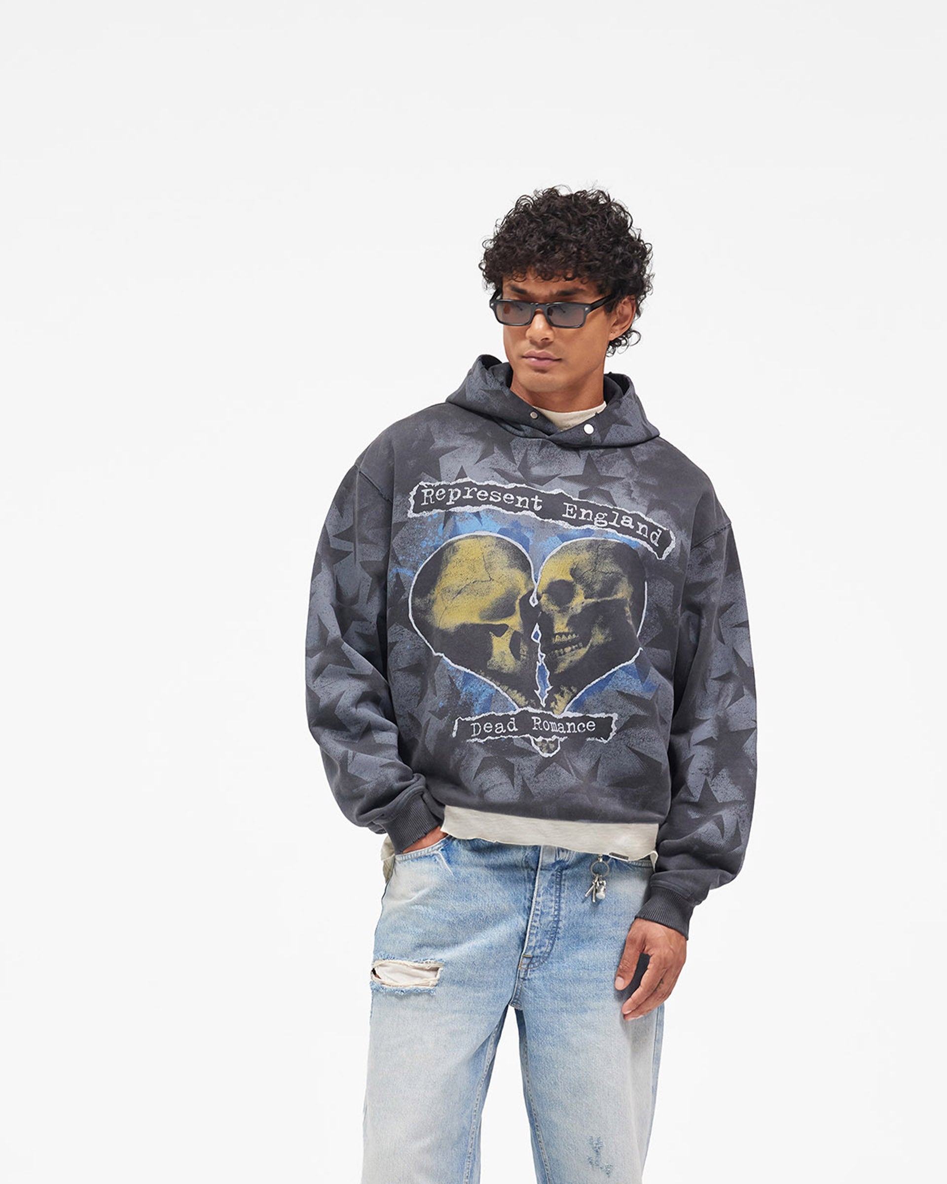 Romance Hoodie - Vintage Black