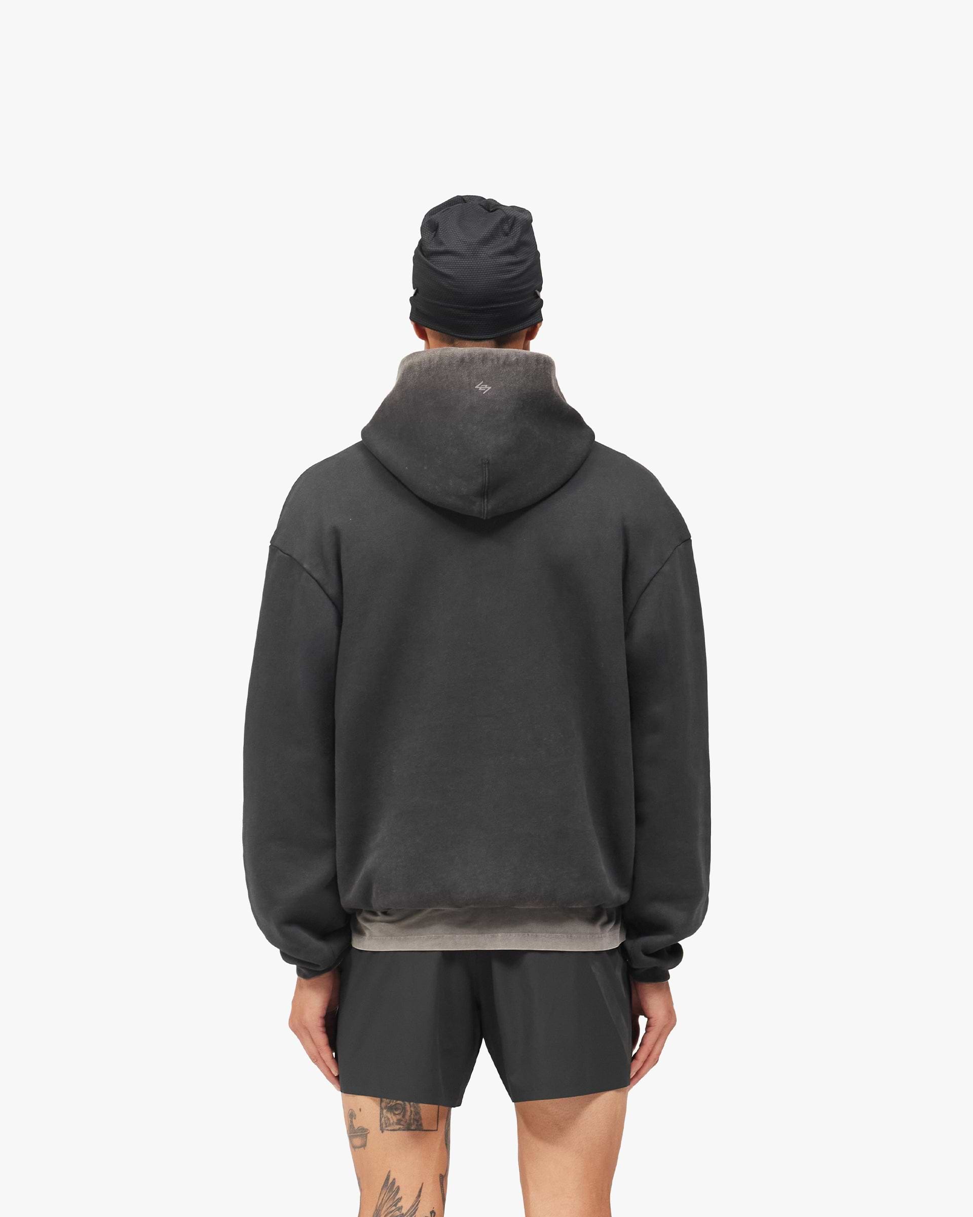 247 Fallen Angel Graphic Hoodie - Vintage Black