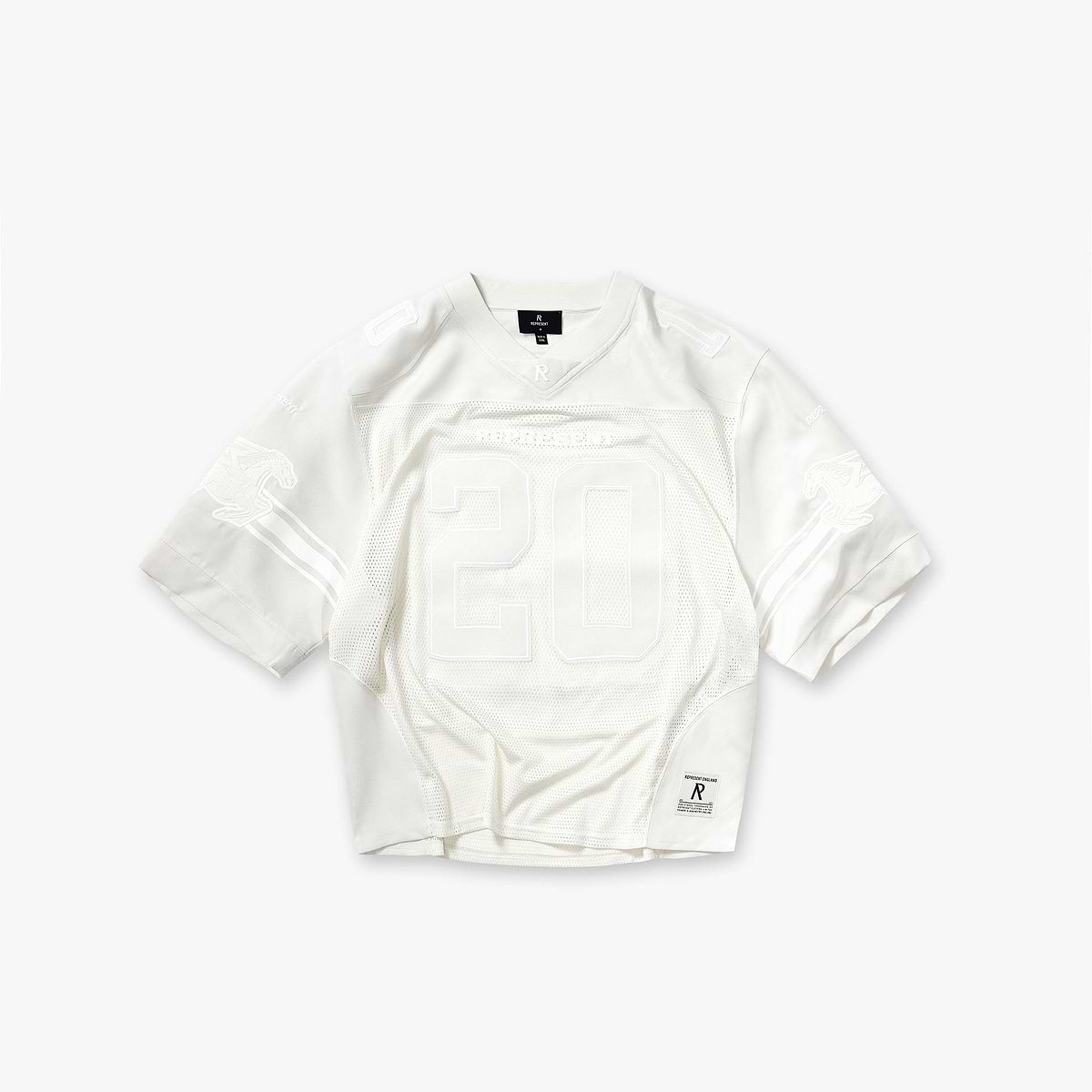 American Football Jersey - Chalk