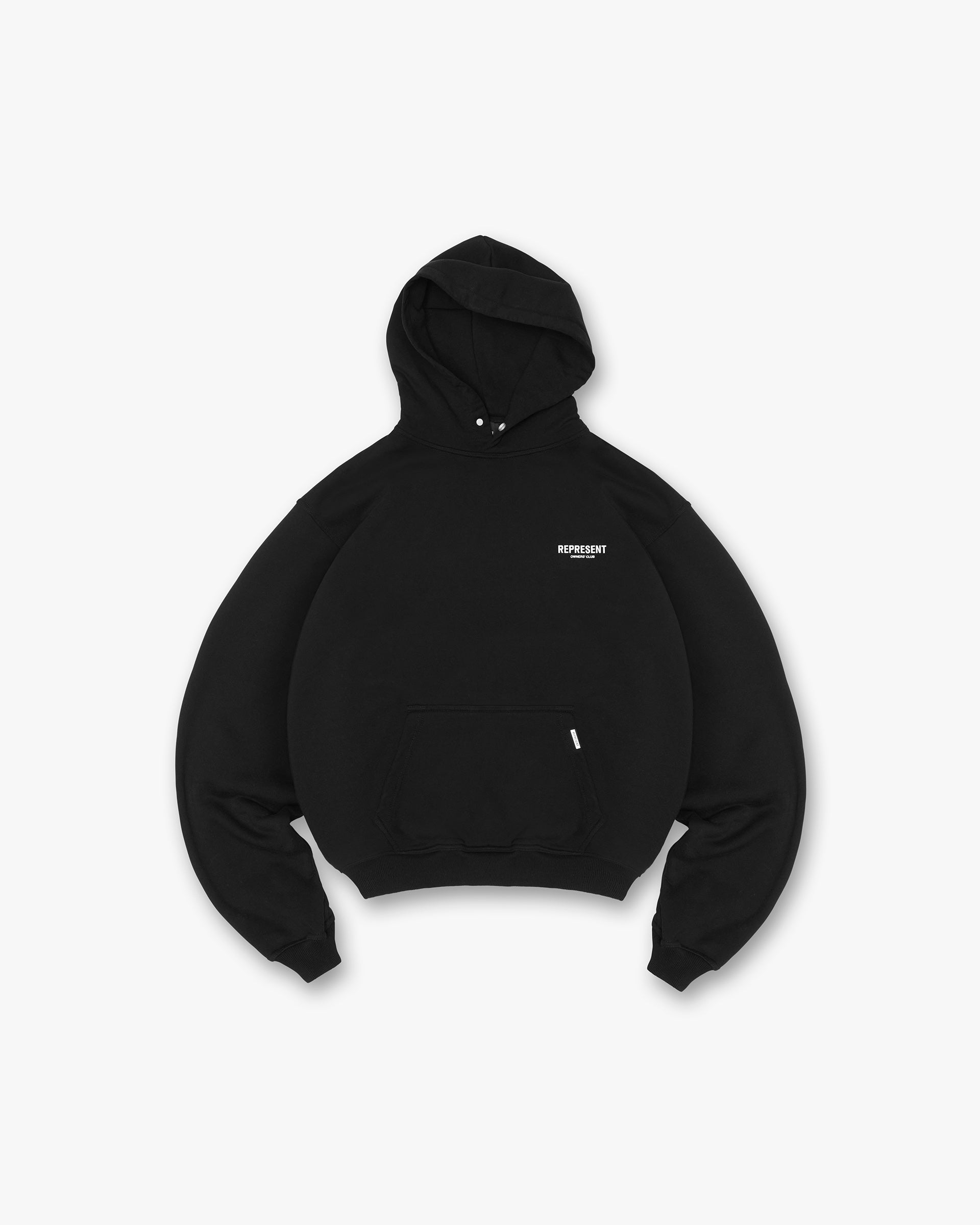 Represent Owners Club Hoodie - Jet Black - Packshot