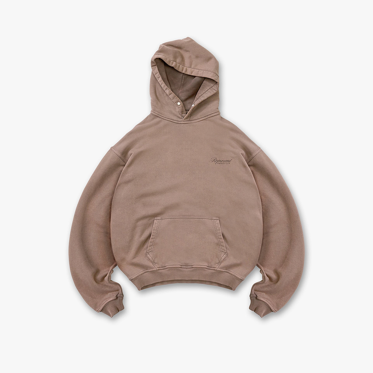 Owners Club Script Hoodie - Truffle