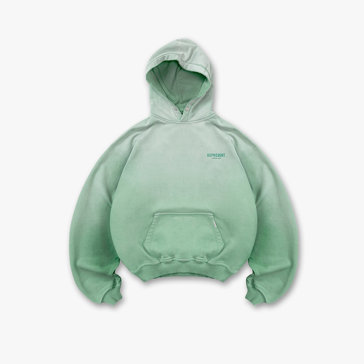 Represent Owners Club Hoodie - Washed Aloe