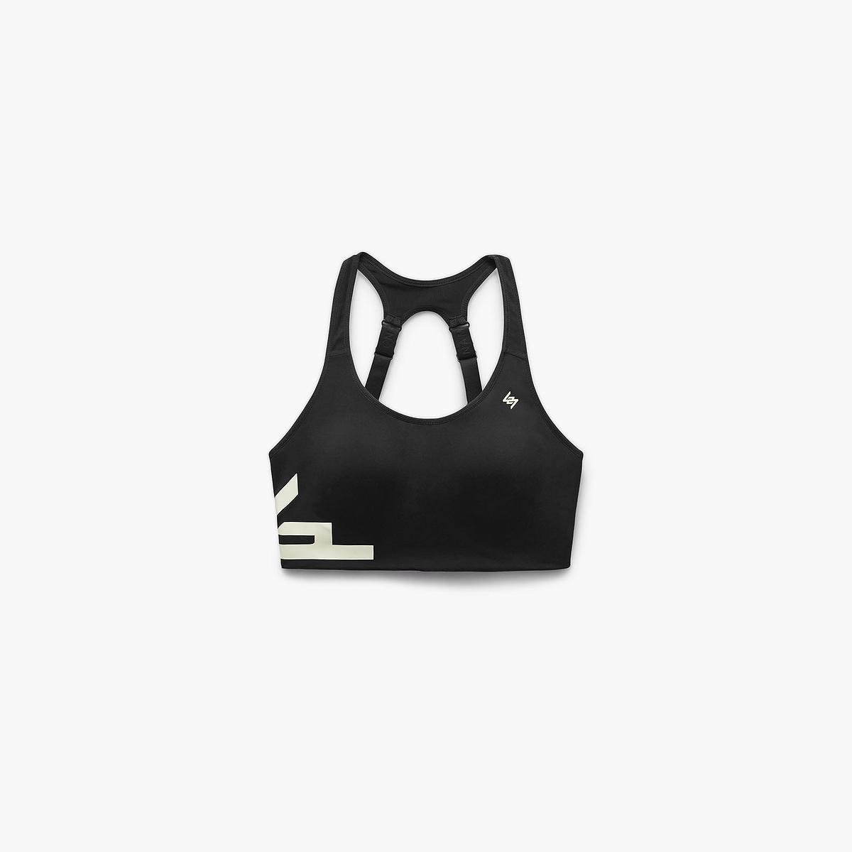 247 On A Mission High Support Sports Bra - Jet Black