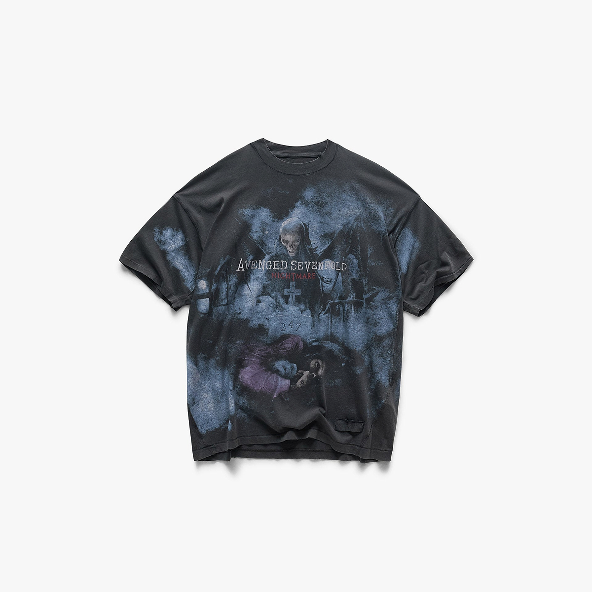 247 x Avenged Sevenfold Nightmare T-Shirt - Aged Black