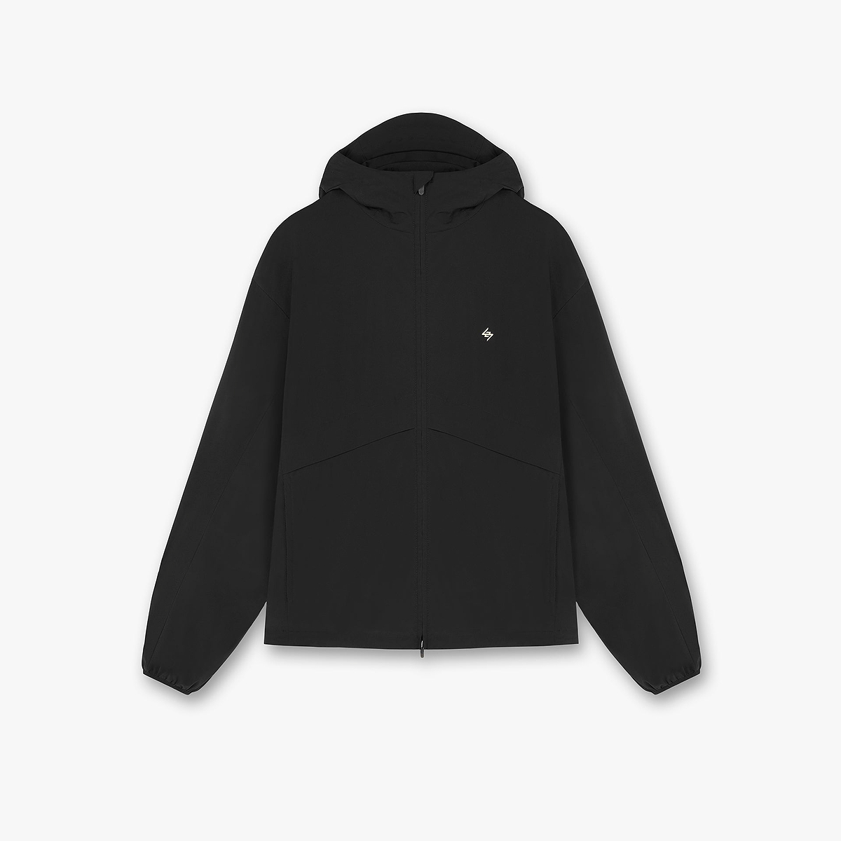 247 Hooded Training Jacket - Jet Black