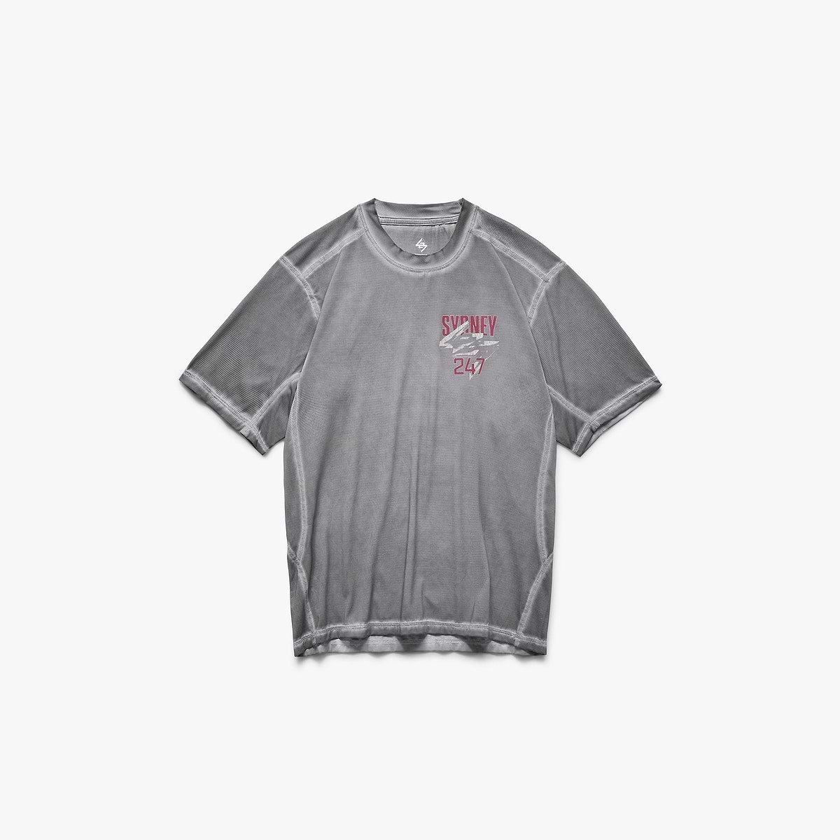 247 Sydney T-Shirt - Washed Grey