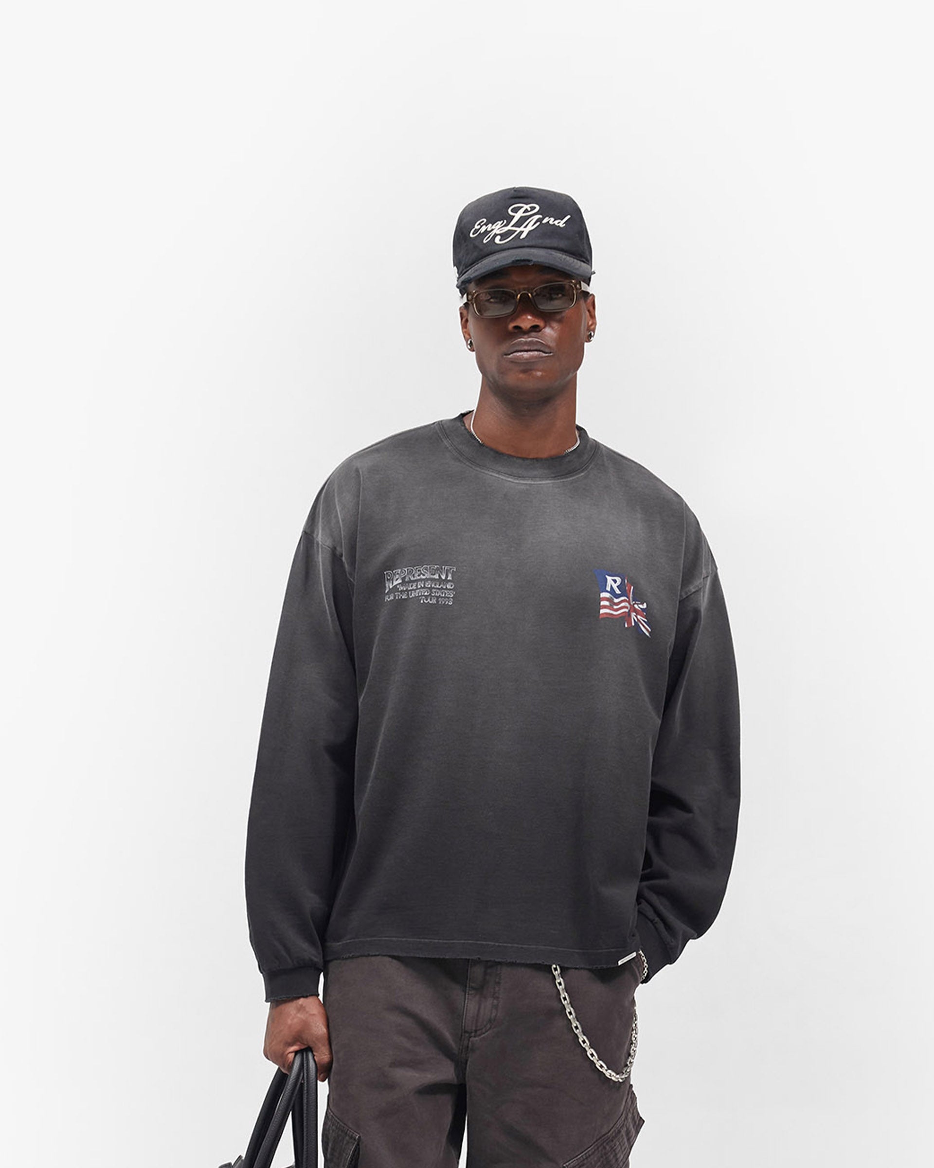 Eagle Long Sleeve T-Shirt - Black