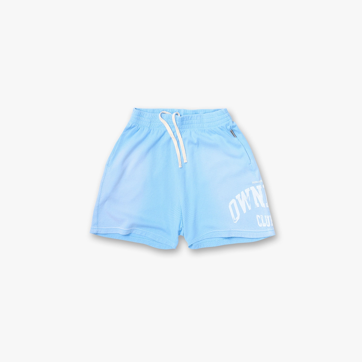 Represent Owners Club Mesh Short - Sky Blue