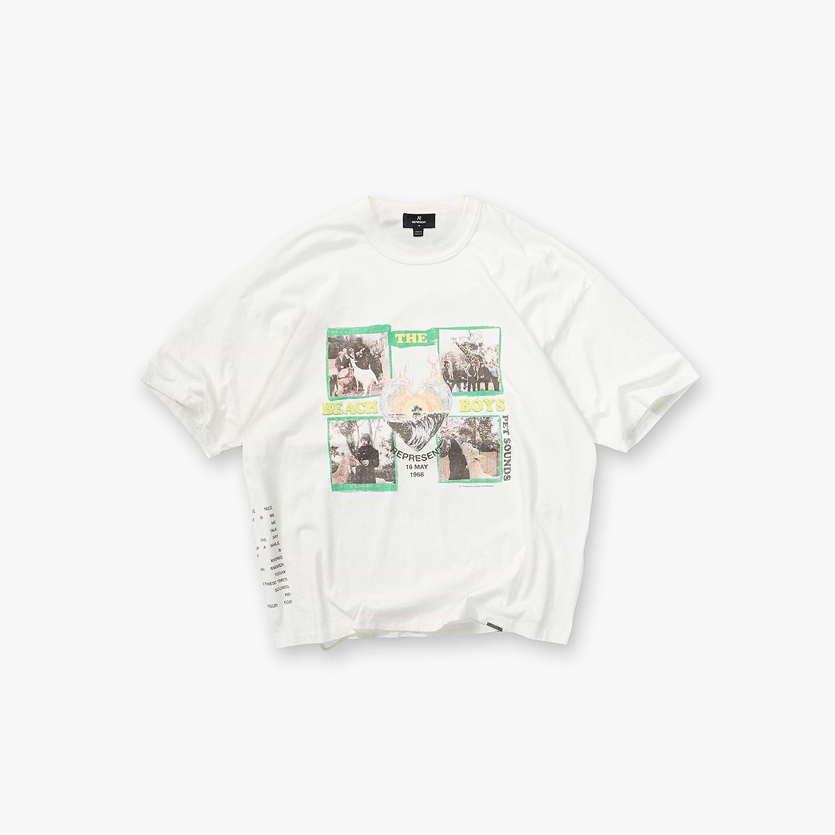 Represent x Beach Boys Pet Sounds T-Shirt - Flat White