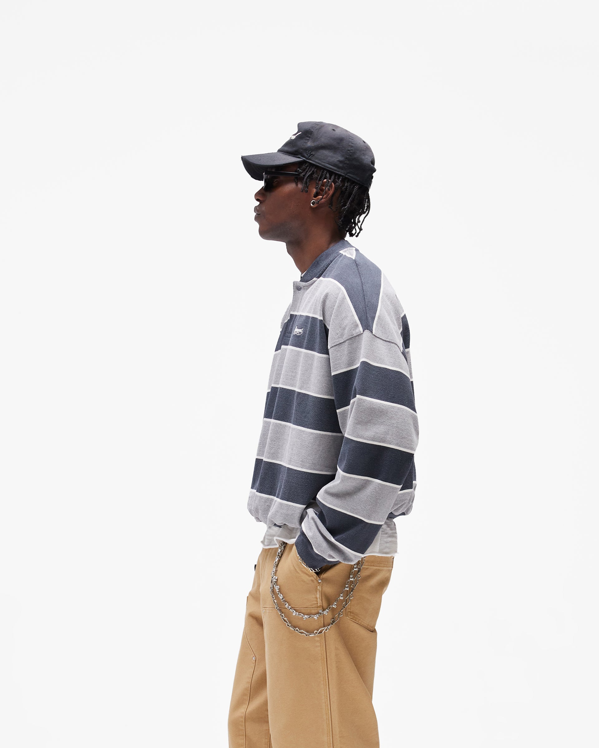 California_Striped_Henley_Collar_-_Jet_Black_Grey_Marl_04.jpg