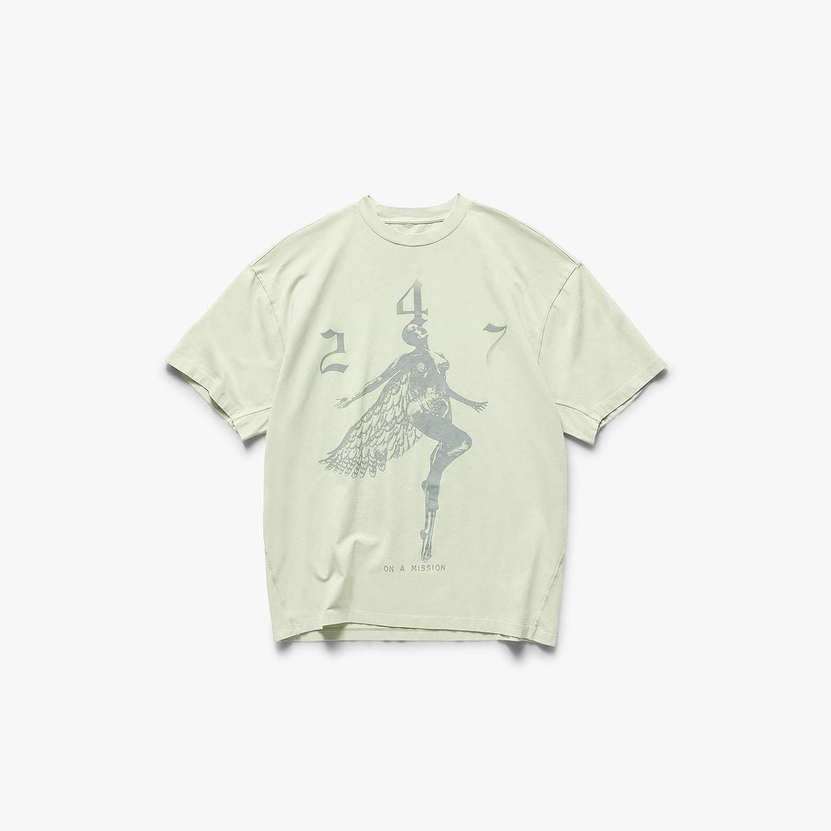 247 Fallen Angel Graphic T-Shirt - Fern