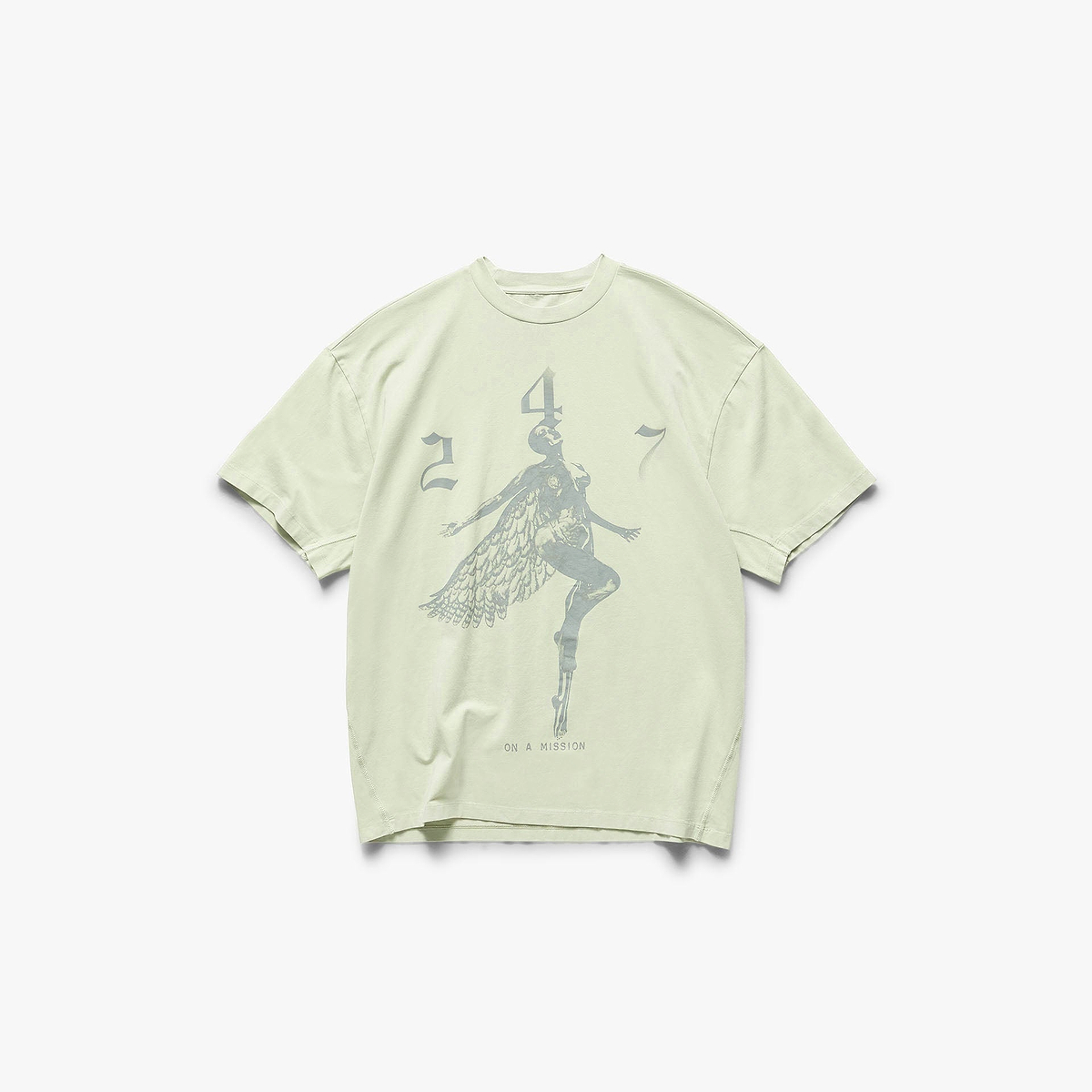 247 Fallen Angel Graphic T-Shirt - Fern