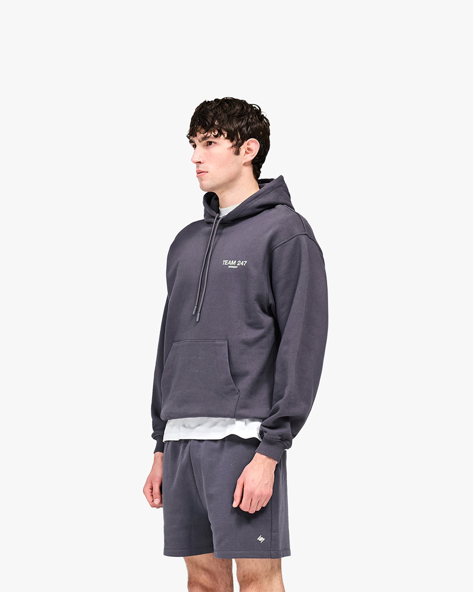 Team 247 Oversized Hoodie - Graphene