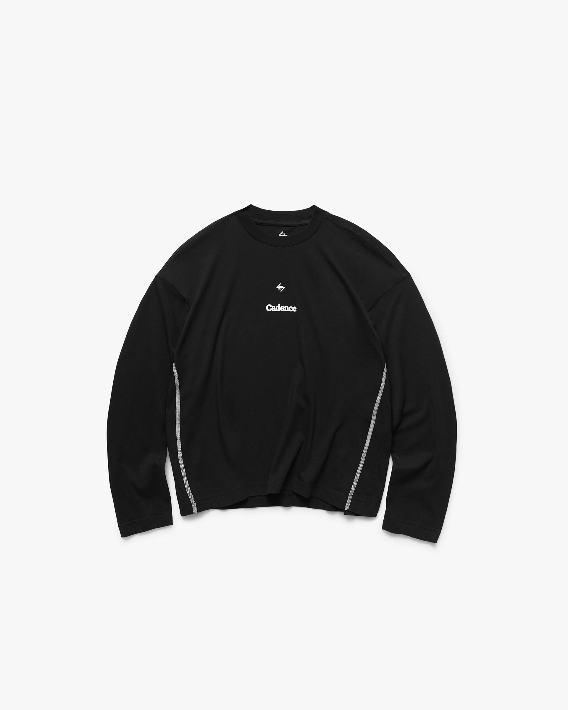 247 X Cadence Long Sleeve T-Shirt - Jet Black