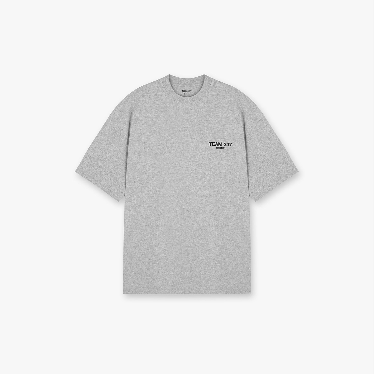Team 247 Oversized T-Shirt - Ash Grey