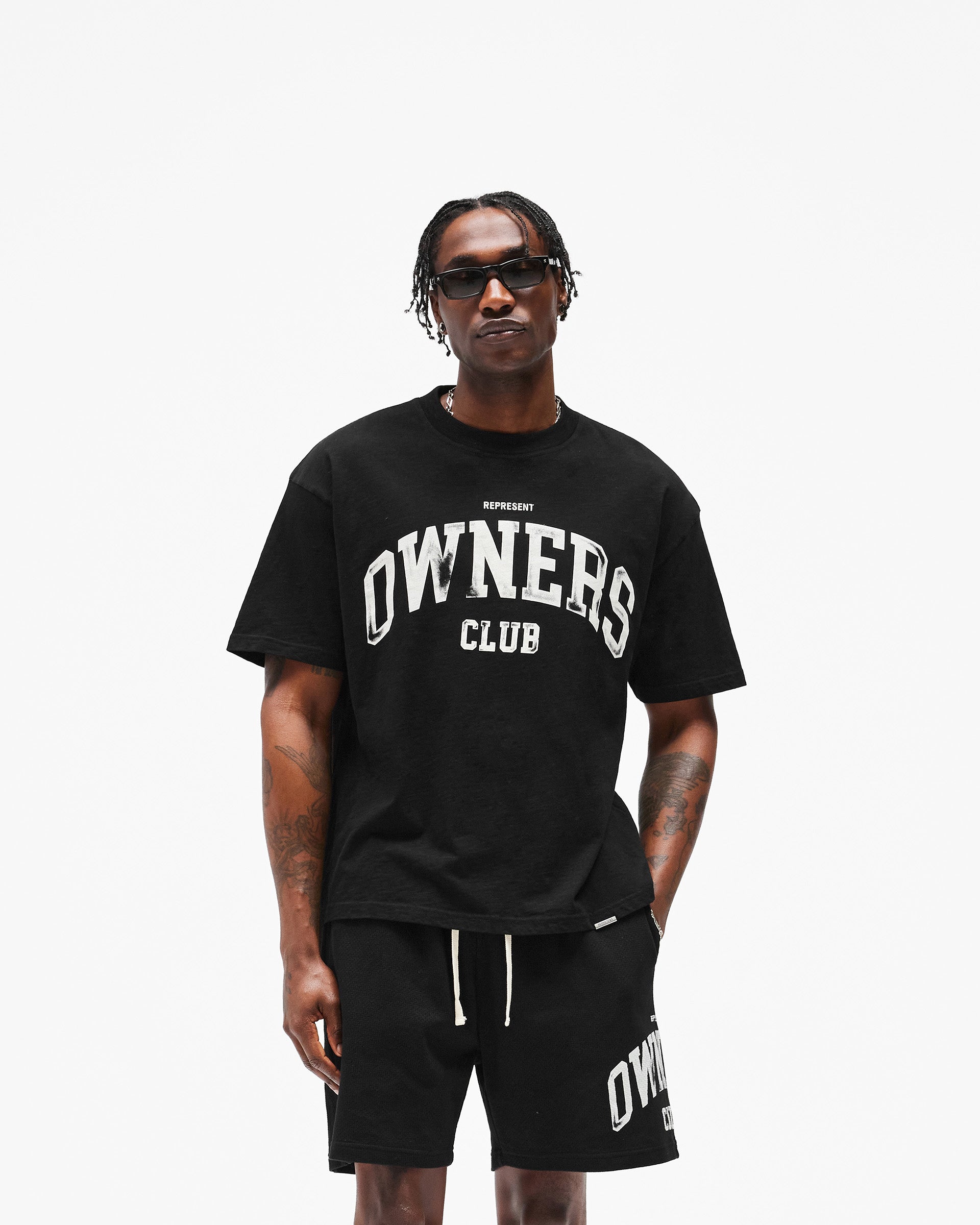 Represent Owners Club T-Shirt - Jet Black