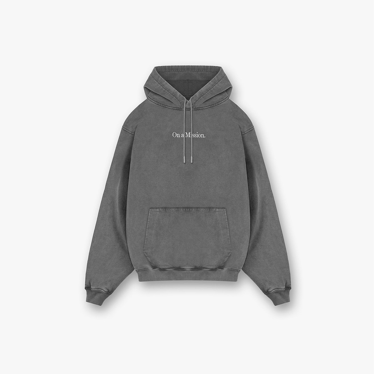 247 On A Mission Hoodie - Aged Black