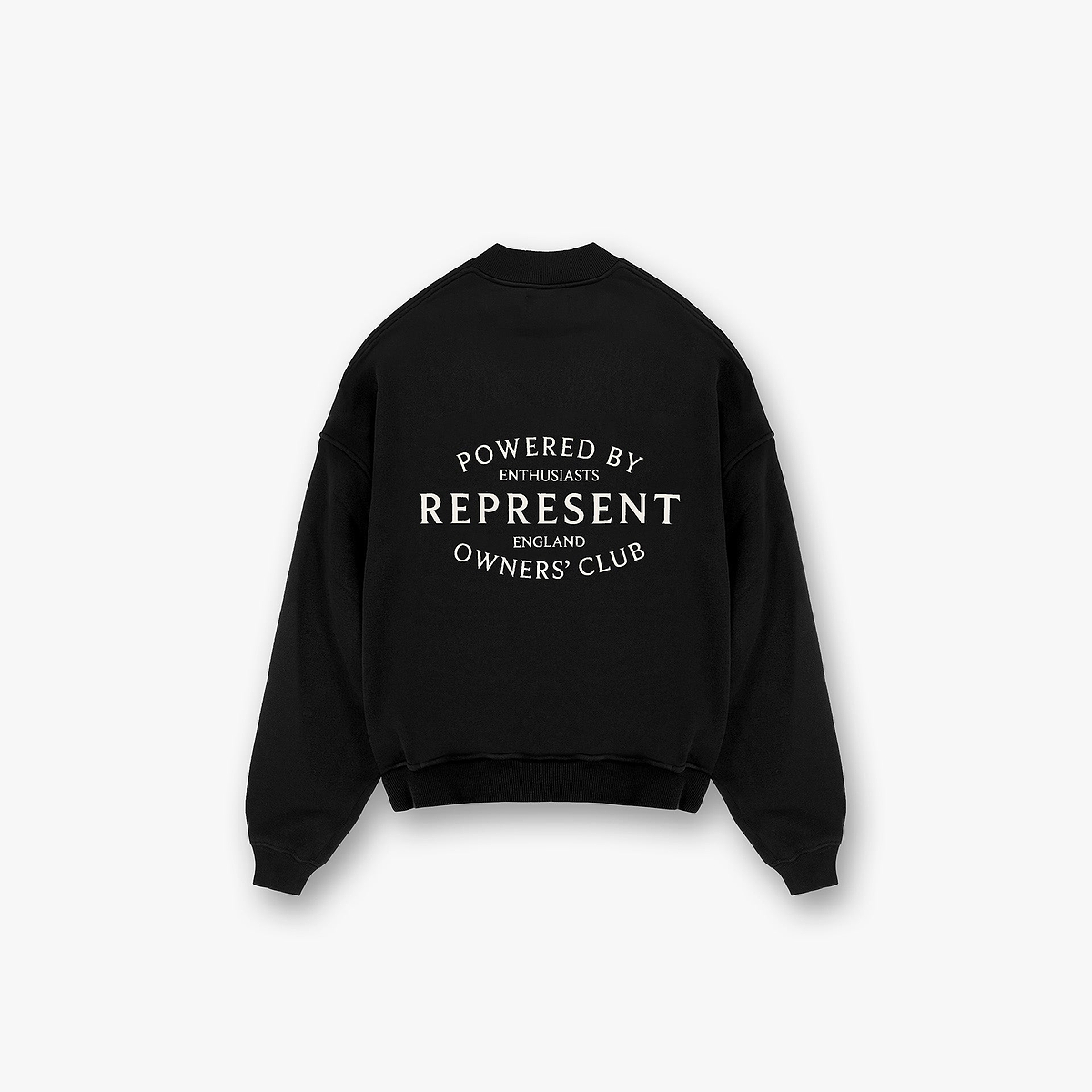 Represent Owners Club Stamp Sweater - Jet Black