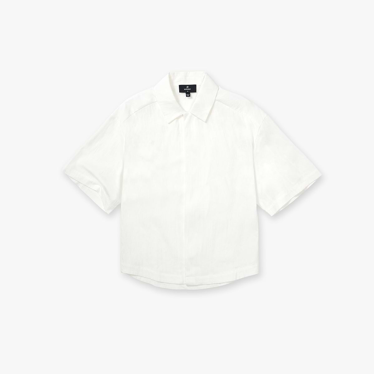 Initial Short Sleeve Shirt - Flat White