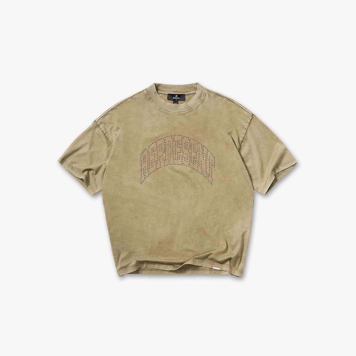 Embellished Represent T-Shirt - Vintage Khaki