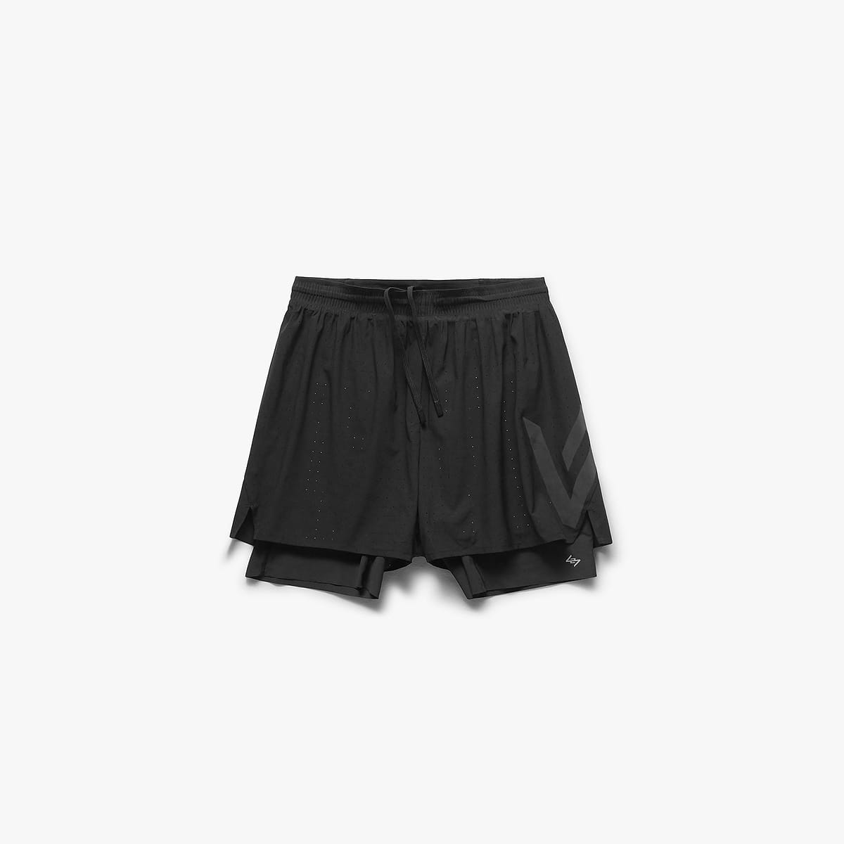 247 Ghost 2-In-1 Short - Jet Black