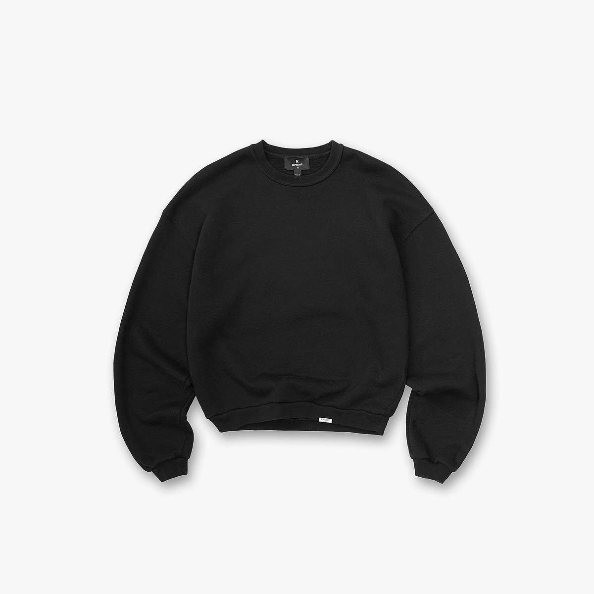 GH Shrunken Sweatshirt - Jet Black