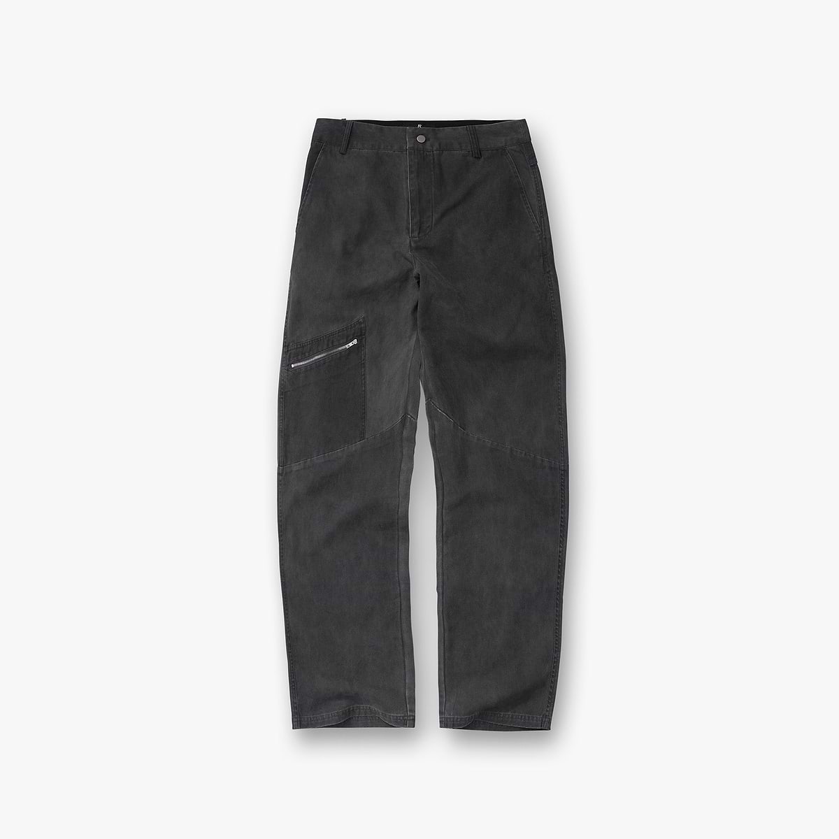 Cotton Workwear Pant - Washed Black