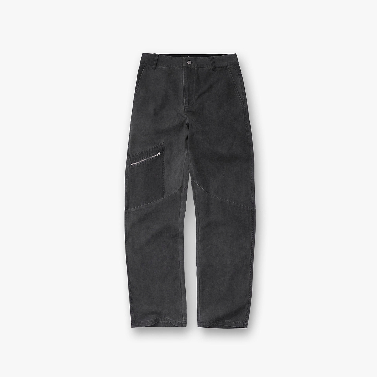 Cotton Workwear Pant - Washed Black