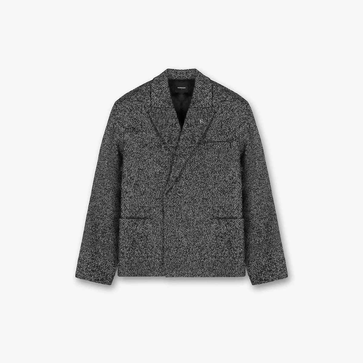 Double Breasted Blazer - Marble