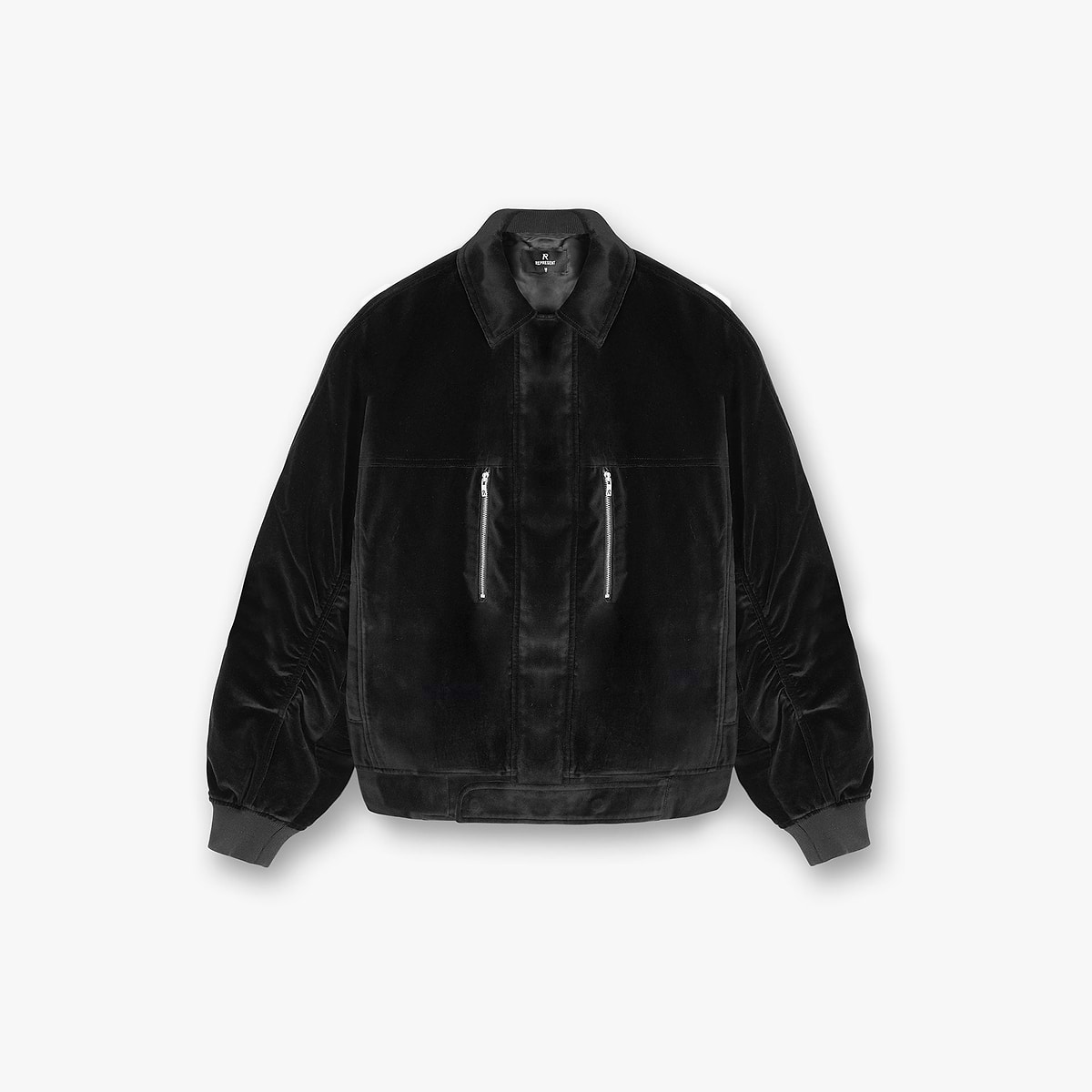 Bordeaux Brushed Jacket - Black