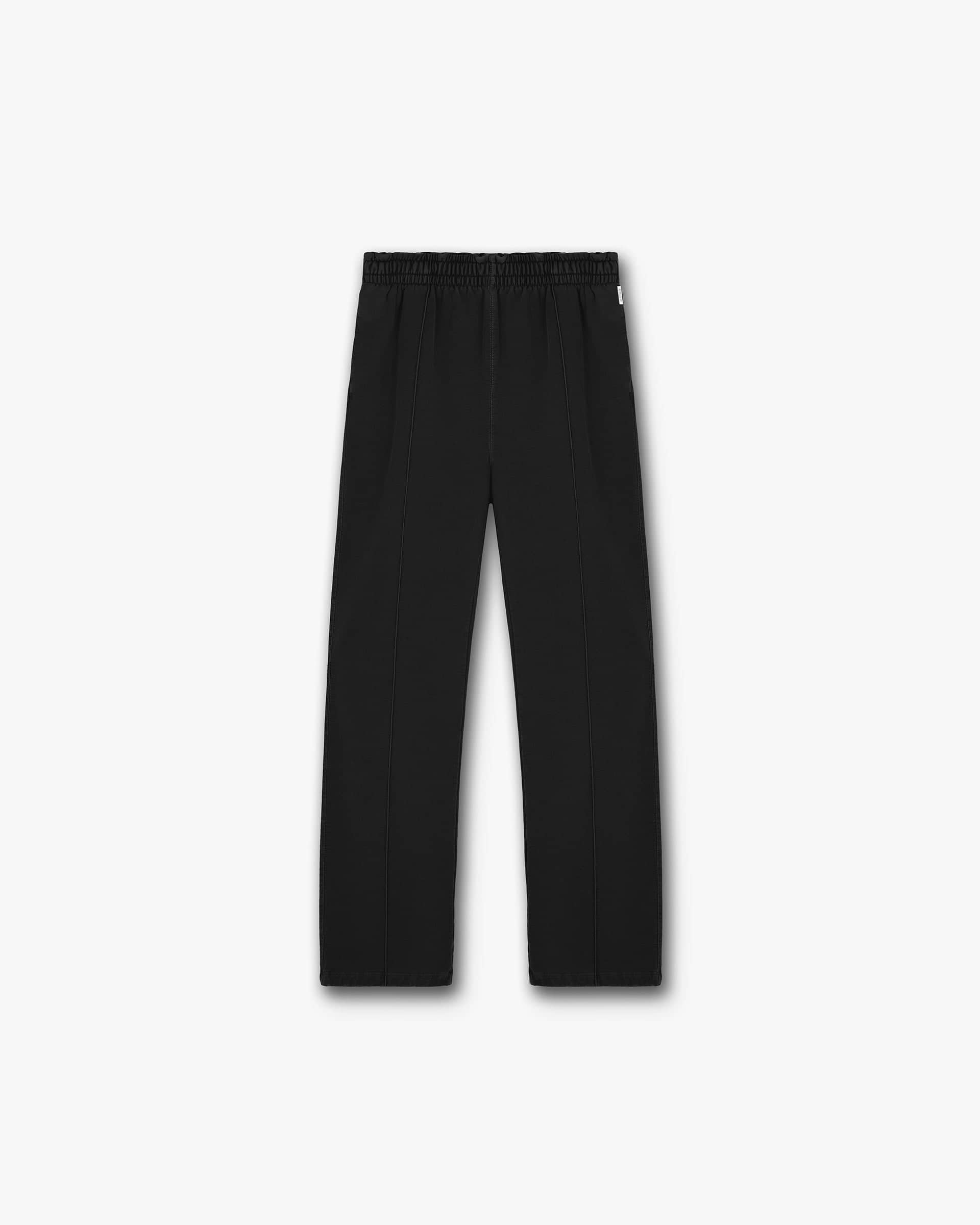 Initial Straight Leg Sweatpants - Jet Black