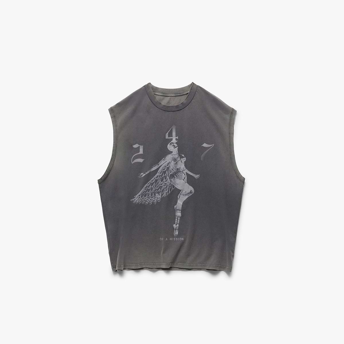 247 Fallen Angel Tank - Vintage Black