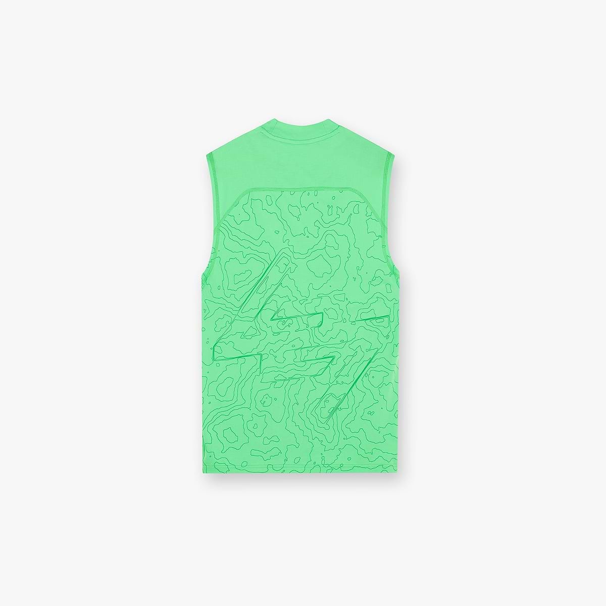 247 Contour Run Tank - Speed Green