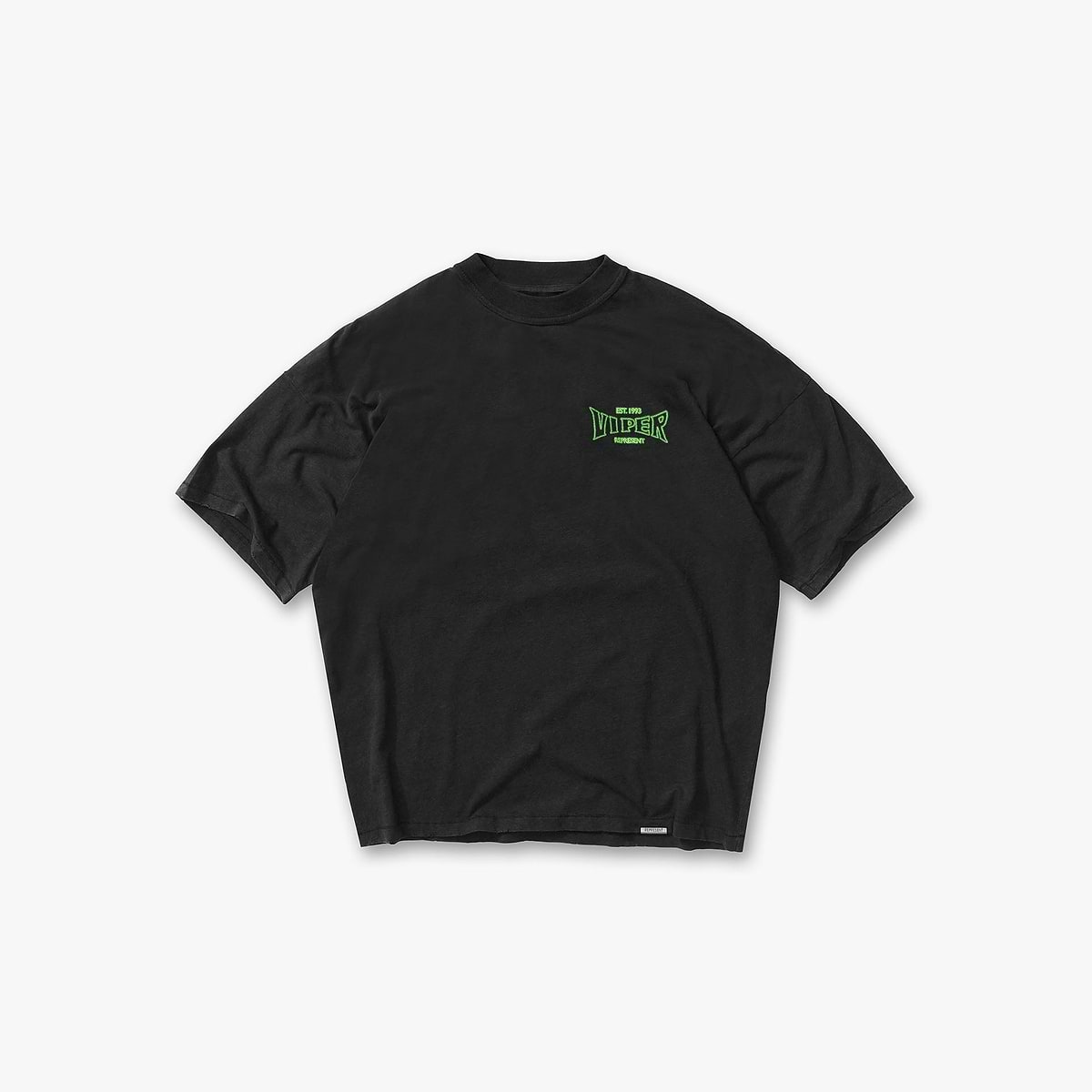 Represent x The Viper Room Glow T-Shirt - Vintage Black