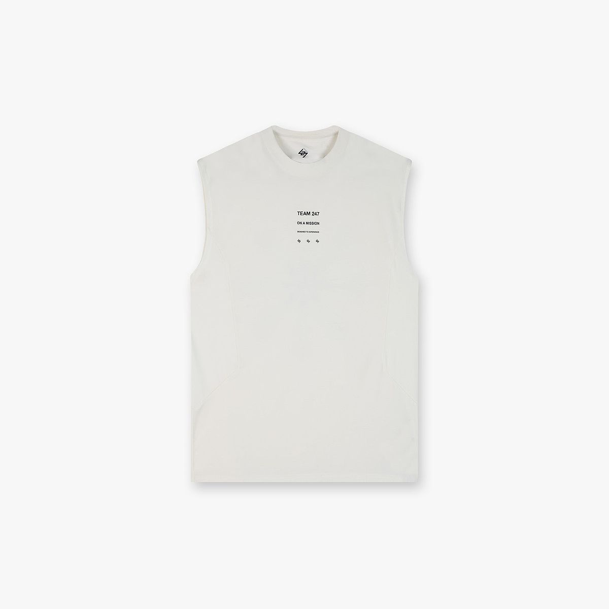 247 Uprising Oversized Tank - Flat White