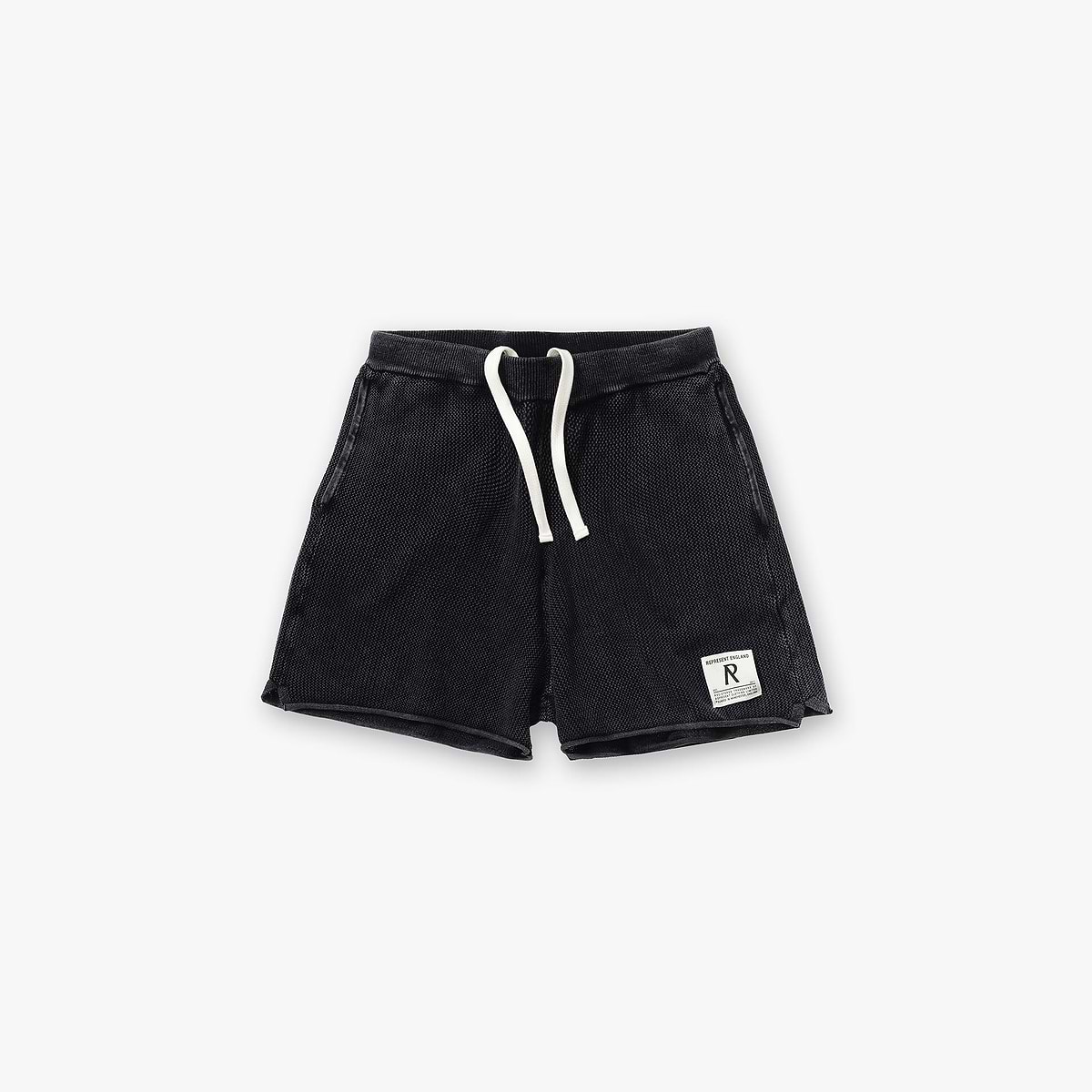 Knitted Varsity Shorts - Vintage Grey