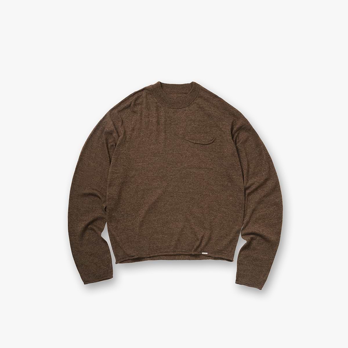 GH Knitted Long Sleeve Top - Espresso