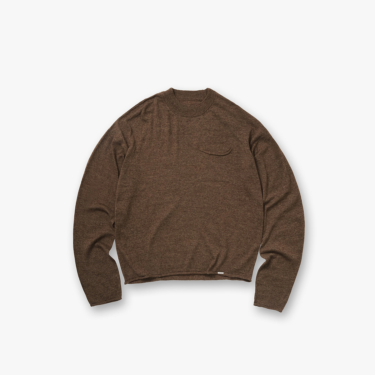 GH Knitted Long Sleeve Top - Espresso