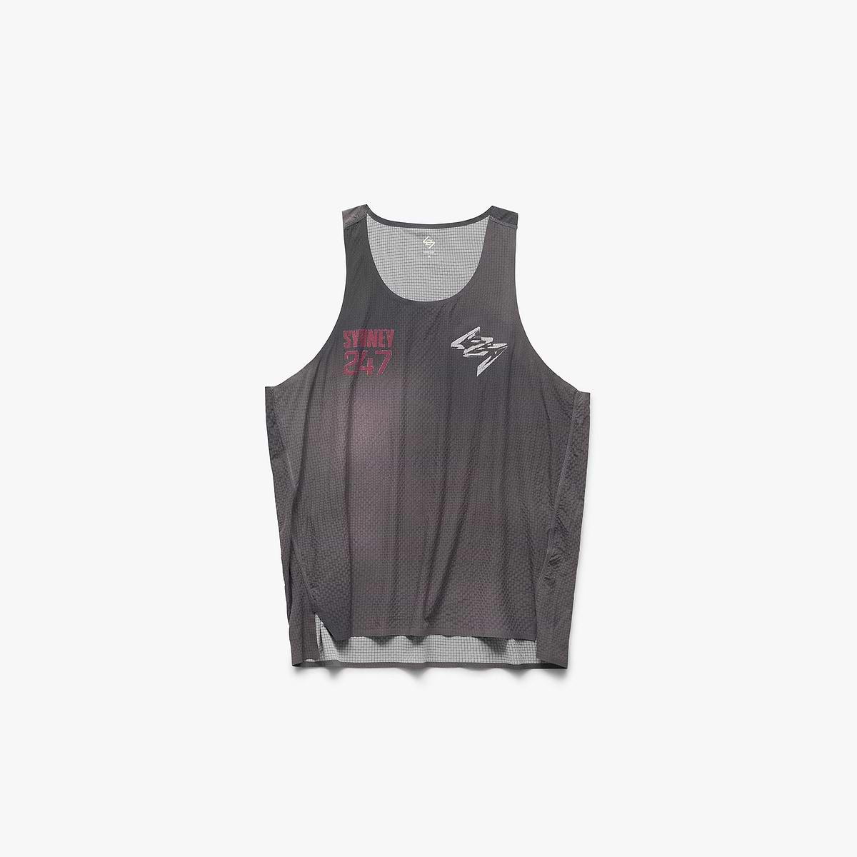 247 Sydney Singlet - Washed Grey