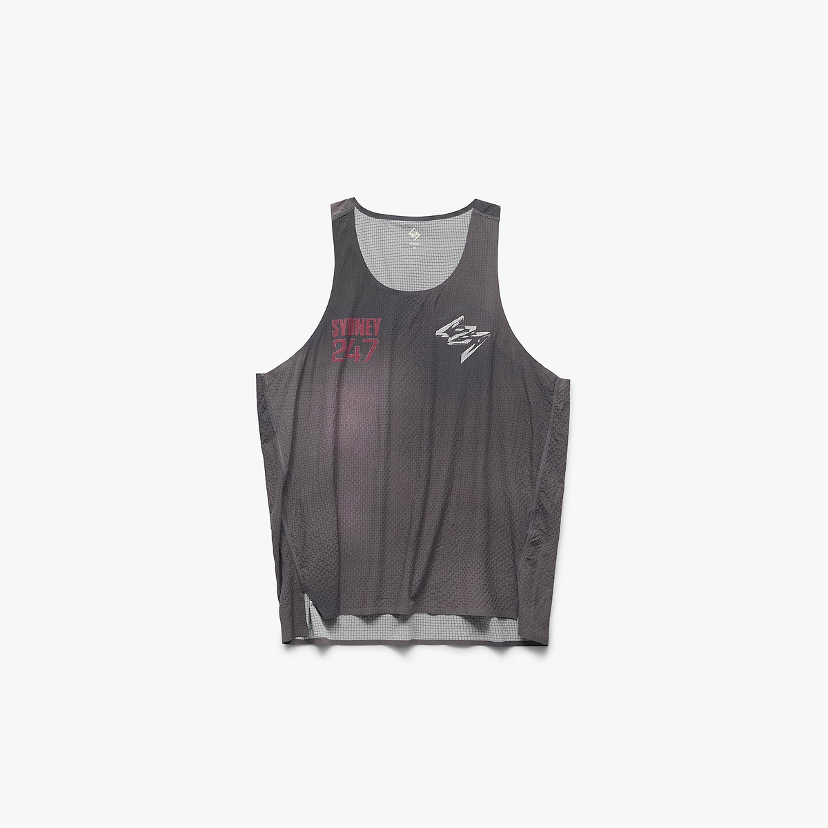 247 Sydney Singlet - Washed Grey