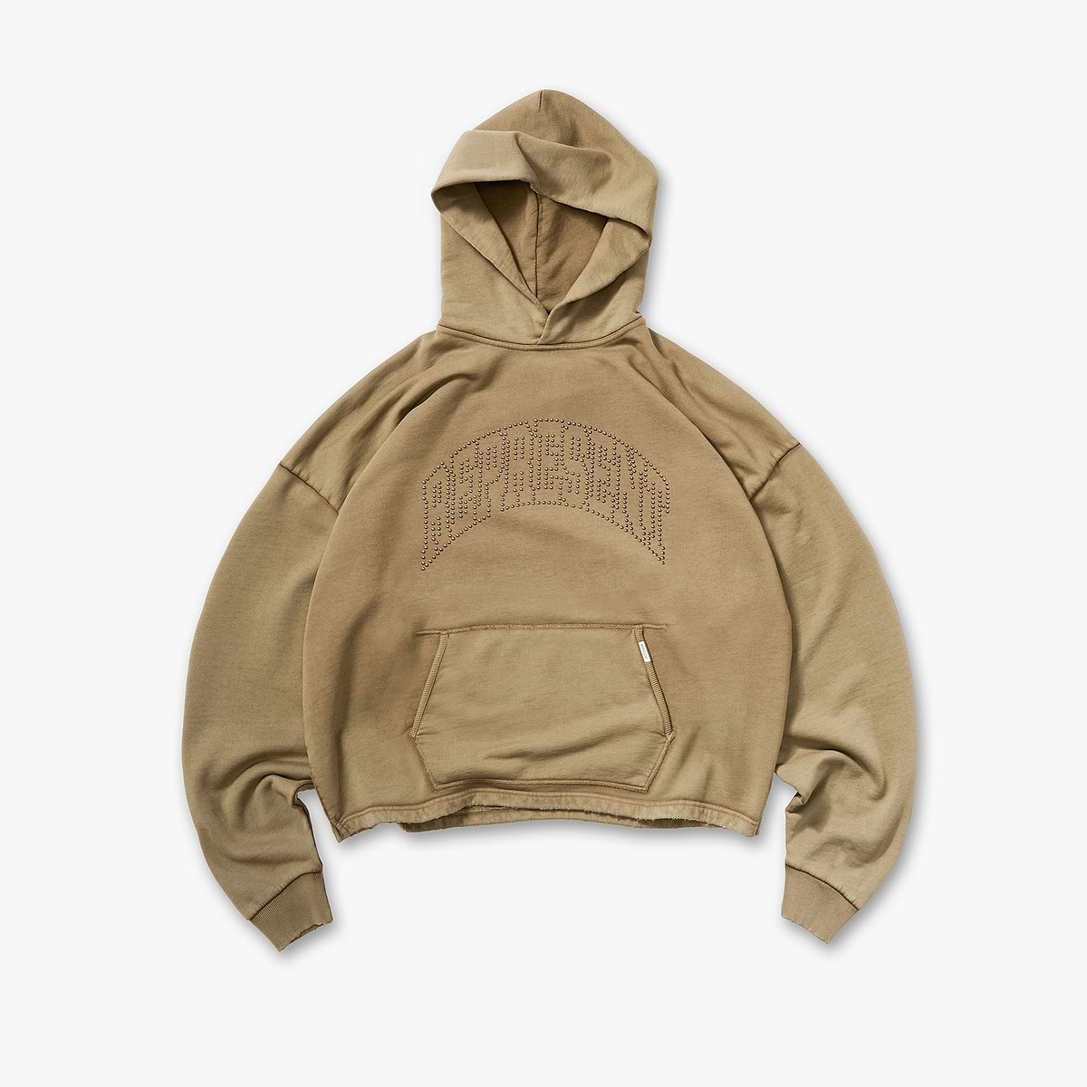 Represent Embellished Hoodie - Vintage Khaki