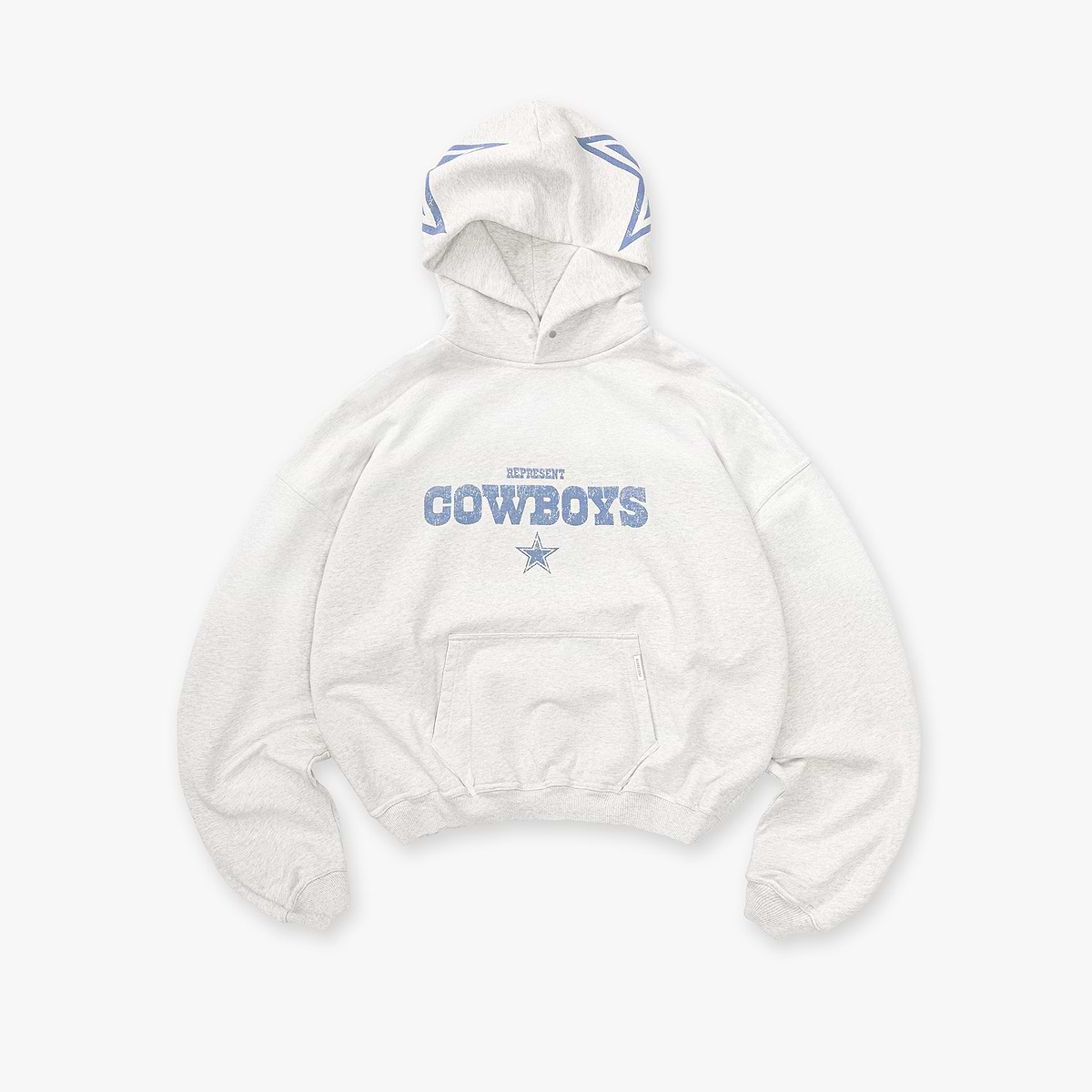 Dallas Cowboys x Represent Hoodie - Cream Marl