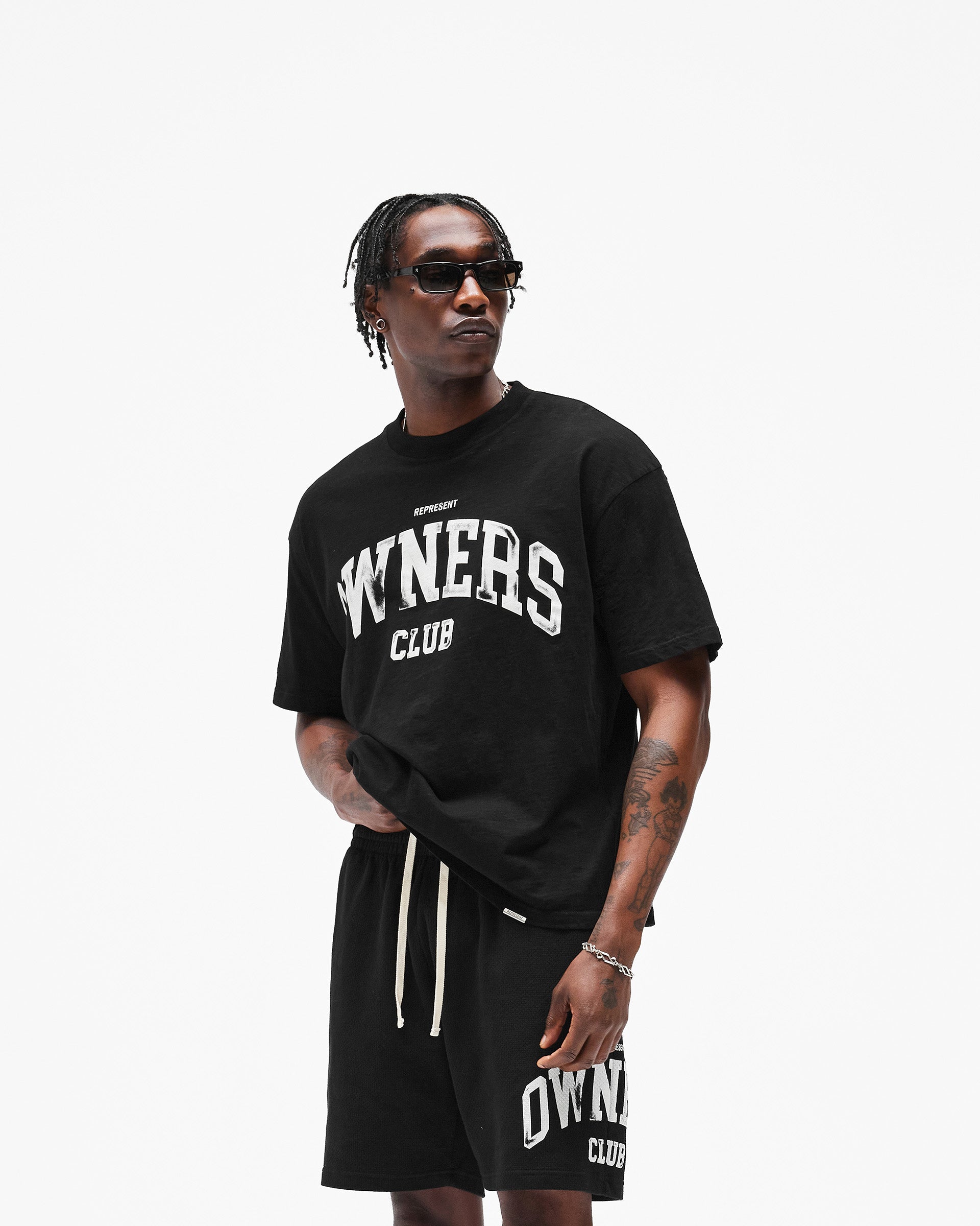 Represent Owners Club T-Shirt - Jet Black
